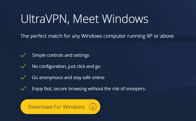 How to download and install the UltraVPN