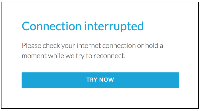 Check That Your Internet Connection Is Stable
