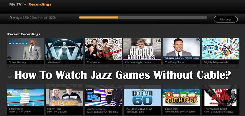 How To Watch Jazz Games Without Cable?