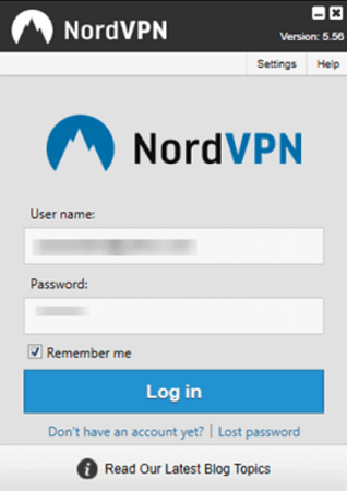 Sign up for a VPN