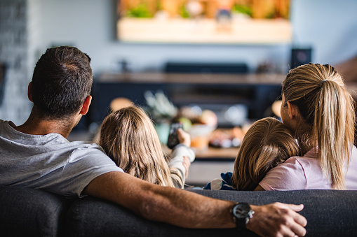 family watching